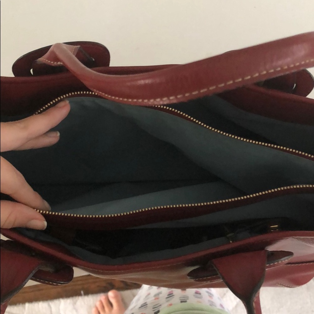 Cole Haan Red Leather Purse - Picture 5 of 6